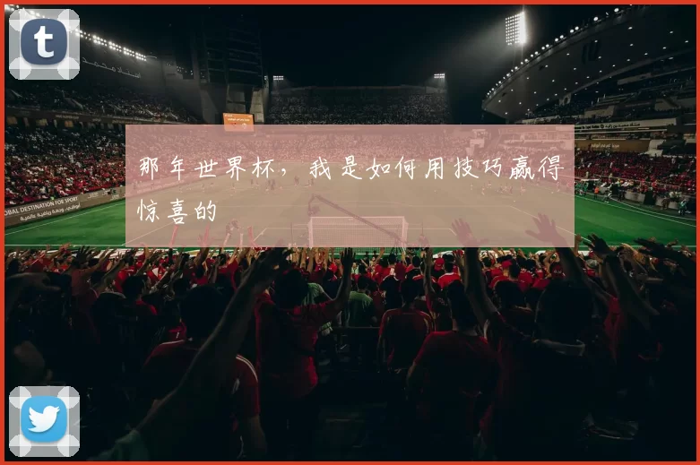 那年世界杯，我是如何用技巧赢得惊喜的