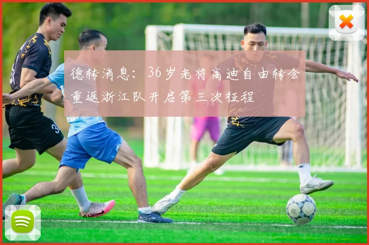 德转消息:36岁老将高迪自由转会重返浙江队开启第三次征程
