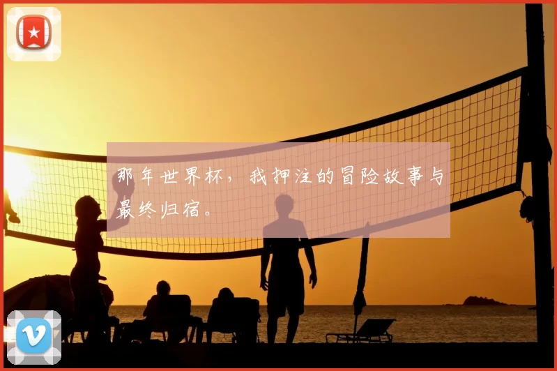 那年世界杯,我押注的冒险故事与最终归宿。